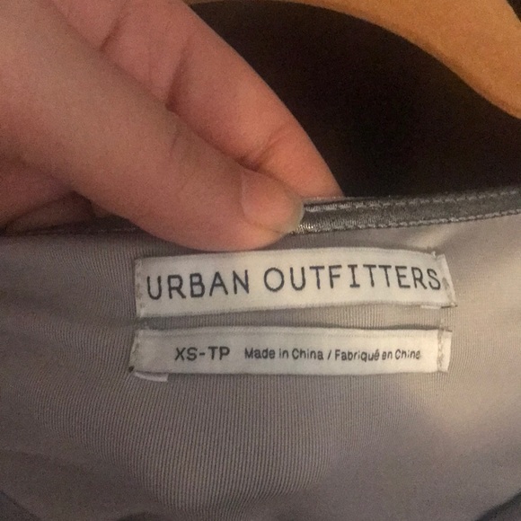 SOLD Urban outfitters cinched V neck velvet top - Picture 3 of 3